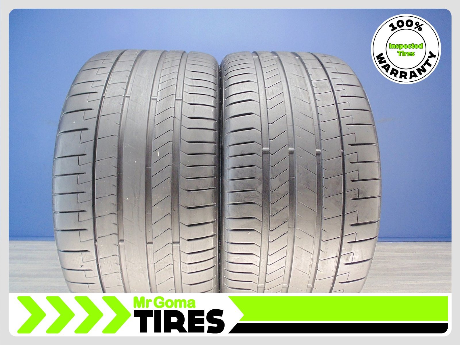 2 PIRELI P ZERO PZ4 ALP XL 325/30ZR23 USED TIRES 7.3/32 TREAD PZERO 109Y 3253023
