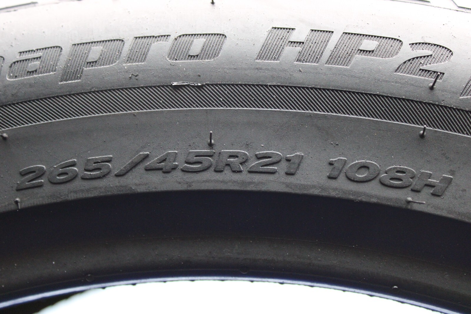 1 Used Hankook DynaPro HP2 Plus AO 265/45R21 265/45/21 2654521 108H