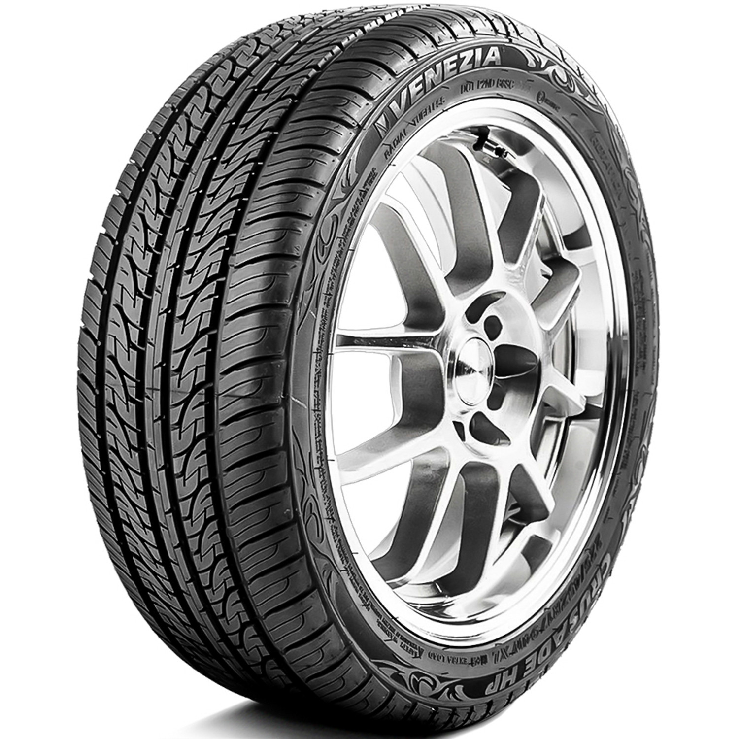 Venezia Crusade HP 295/25R22 97Y XL All Season Tire 45k Mi Warranty 500AA