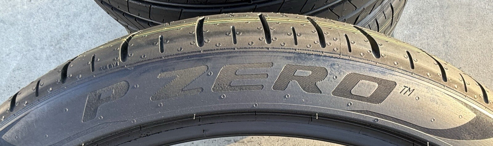 Set of TWO BRAND NEW Pirelli P Zero PZ4 275/30R20 97Y T1 Tesla ELECT PNCS Tires