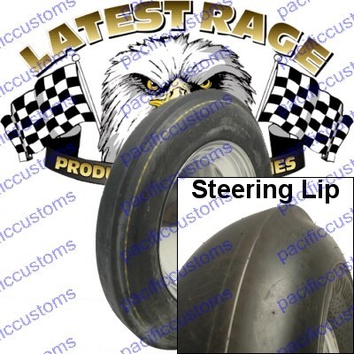 30.5 Inch Tall 7.60 Steering Front Sand Tire with Lip for 15 Inch Diameter Wheel