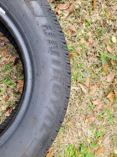UNIROYAL TIGER PAW TOURING AS 205/65R16 USED TIRE 12/32s USEABLE TREAD