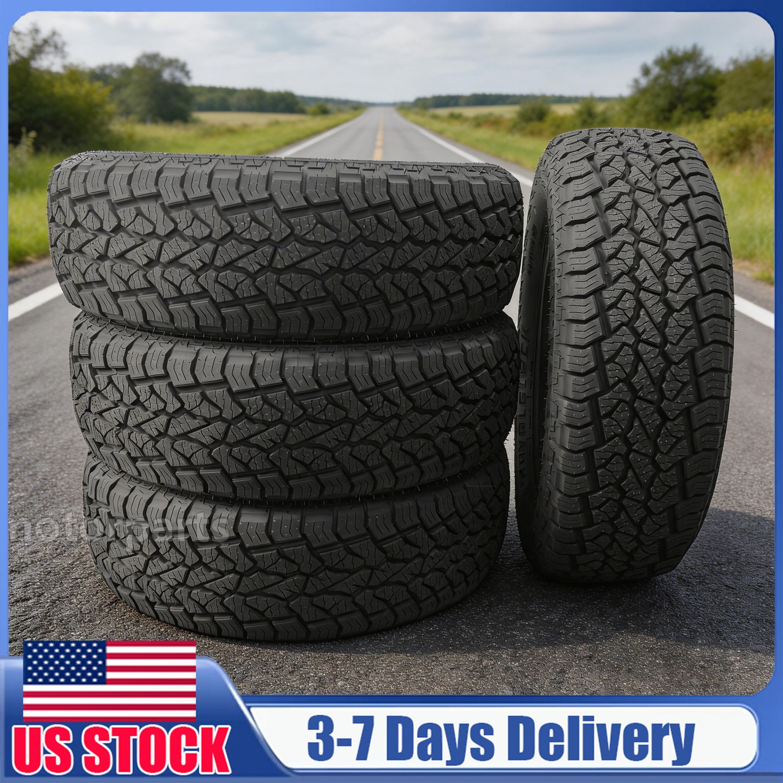 Set of 4 Tires 275/60R20 115T AS A/S A/T AT All Terrain All Season Performance