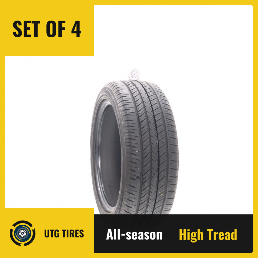 Set of (4) Used 215/50R17 Yokohama YK-GTX 95V – 9-10/32
