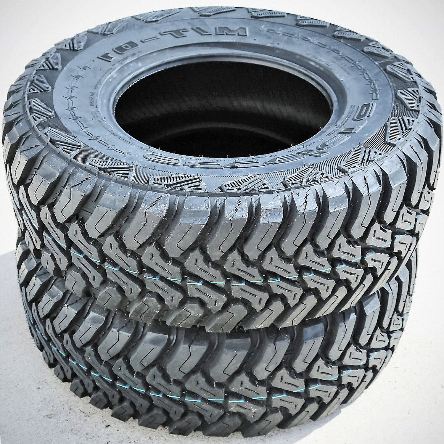 2 Tires LT 265/65R17 Accelera M/T-01 MT Mud Load E 10 Ply