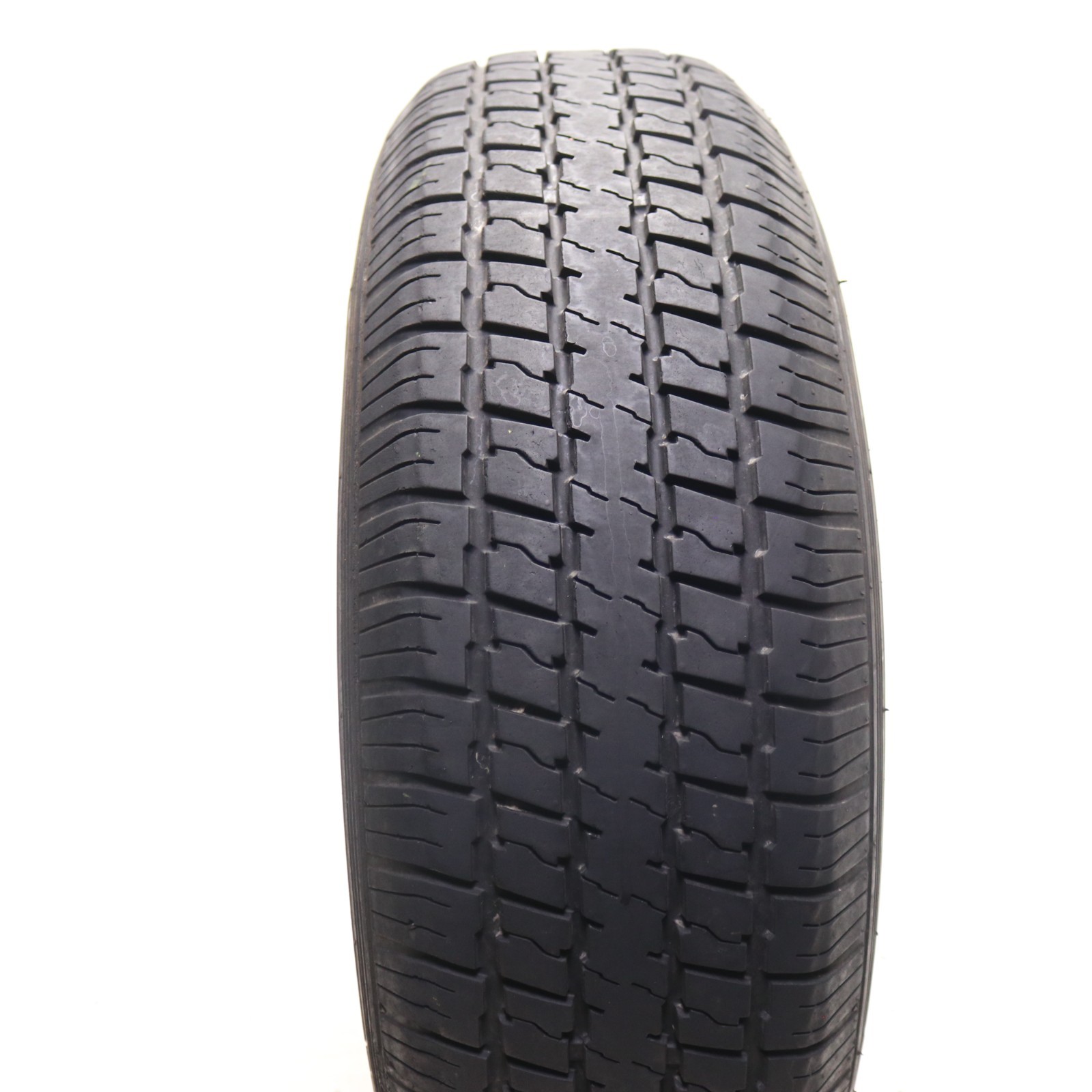 Set of 4 Used ST 205/75R14 Castle Rock Radial ST226 – 105/101L – 7/32 No Repairs