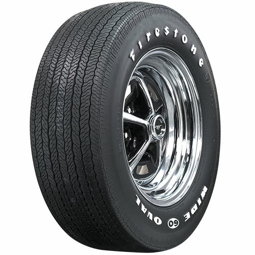 FIRESTONE Wide Oval Bias Ply F60-15 RWL (Quantity of 1)