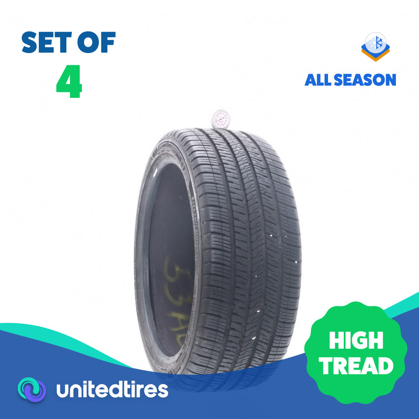 Set of (4) Used 235/40R19 Goodyear ElectricDrive 2 SoundComfort – 9.5-10.5/32