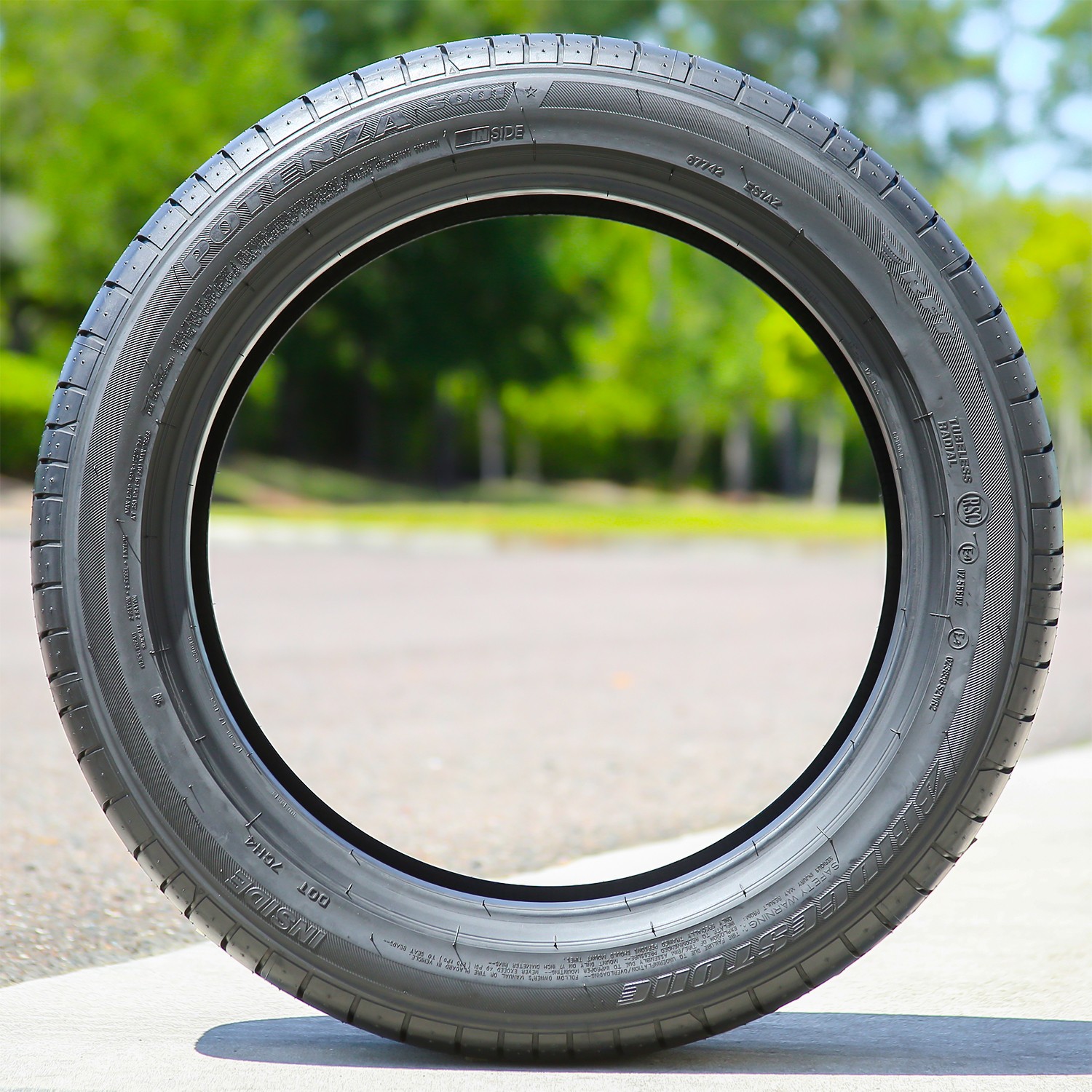 2 Tires Bridgestone Potenza S001 RFT 275/40R19 101Y (BMW) Performance Run Flat