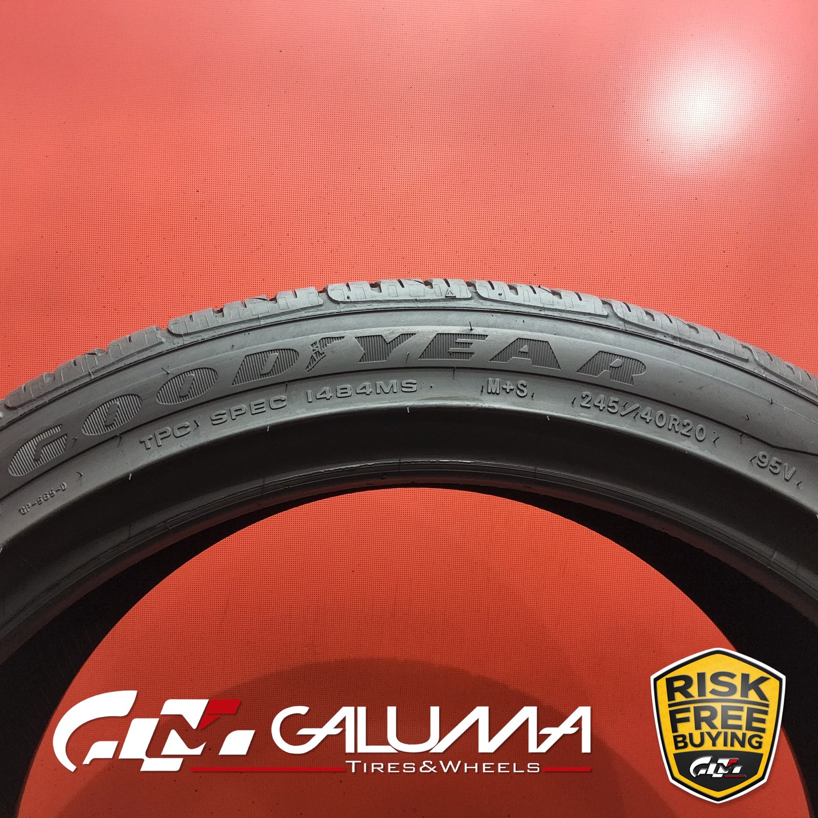 1 Tire LikeNEW Goodyear Eagle F1 Asymmetric RunOnFlat 245/40/20 R20 95V #95260