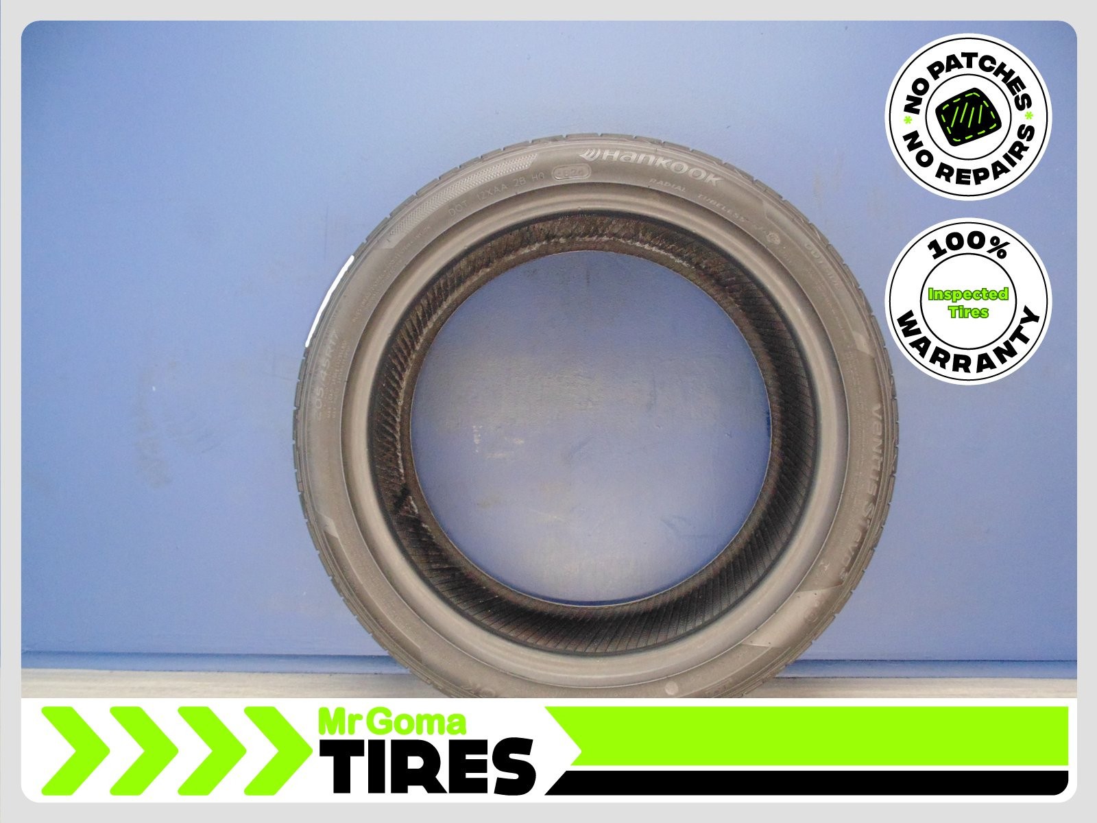 1 HANKOOK VENTUS S1 EVO3 HRS RSC RFT XL 205/45R17 USED TIRE 7.6/32 TREAD RUNFLAT