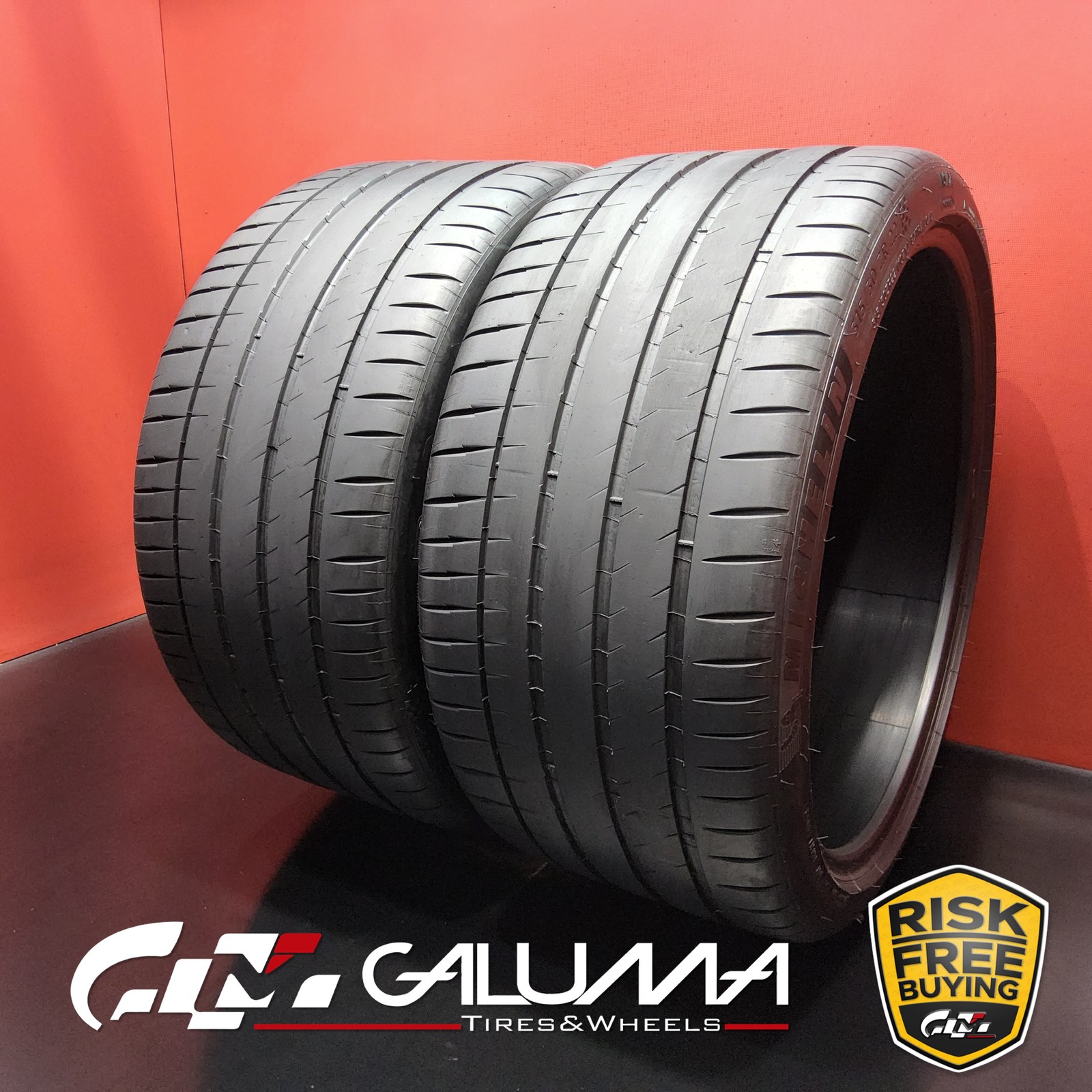 Set of 2 Tires Michelin Pilot Sport 4S ★ XL 315/30ZR22 315/30/22 3153022 #95743