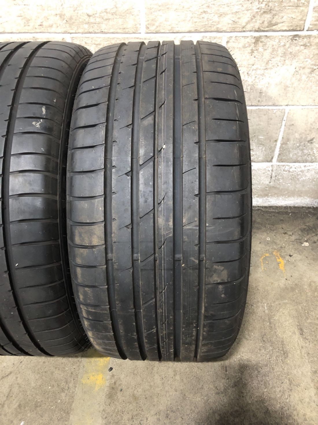 2x P265/35R20 Goodyear Eagle F1 Asymmetric 2 NO 9/32 95 Y Used Tires 2653520