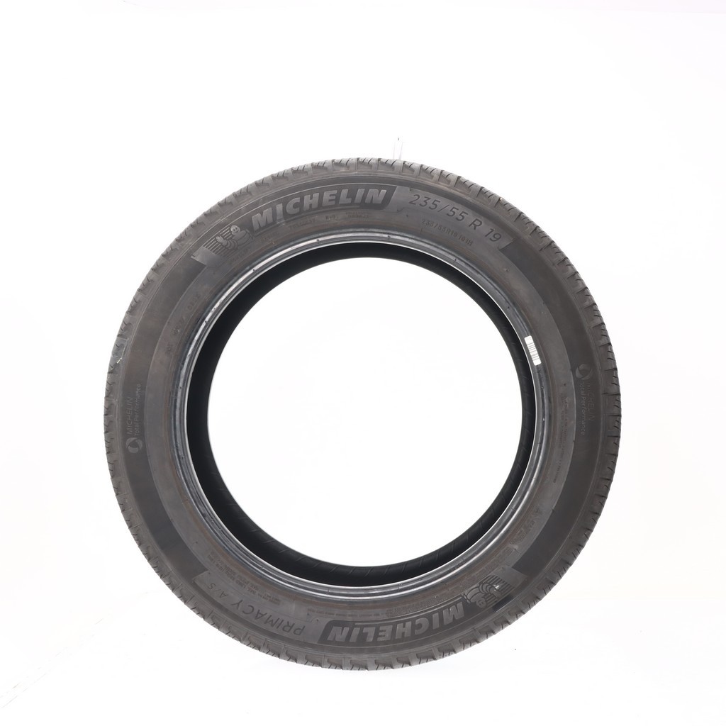 Set of (4) Used 235/55R19 Michelin Primacy A/S 101H – 6.5-7/32