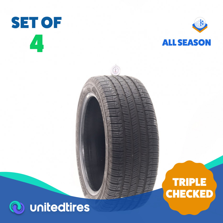 Set of (4) Used 235/45R18 Goodyear Reliant All-season 94V – 7-8.5/32