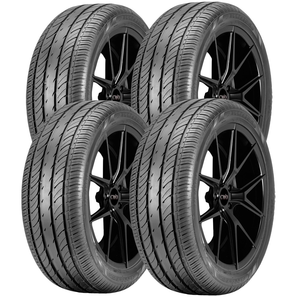 (QTY 4) 225/50R18 Arroyo Grand Sport 2 95W SL Black Wall Tires