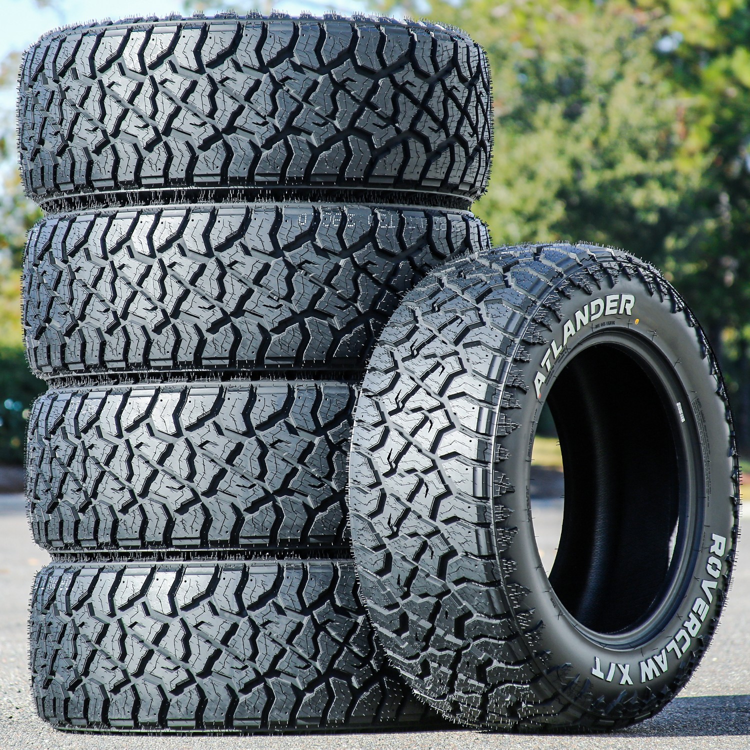 2 Tires LT 35X12.50R17 Atlander Roverclaw X/T XT Extreme Terrain Load E 10 Ply