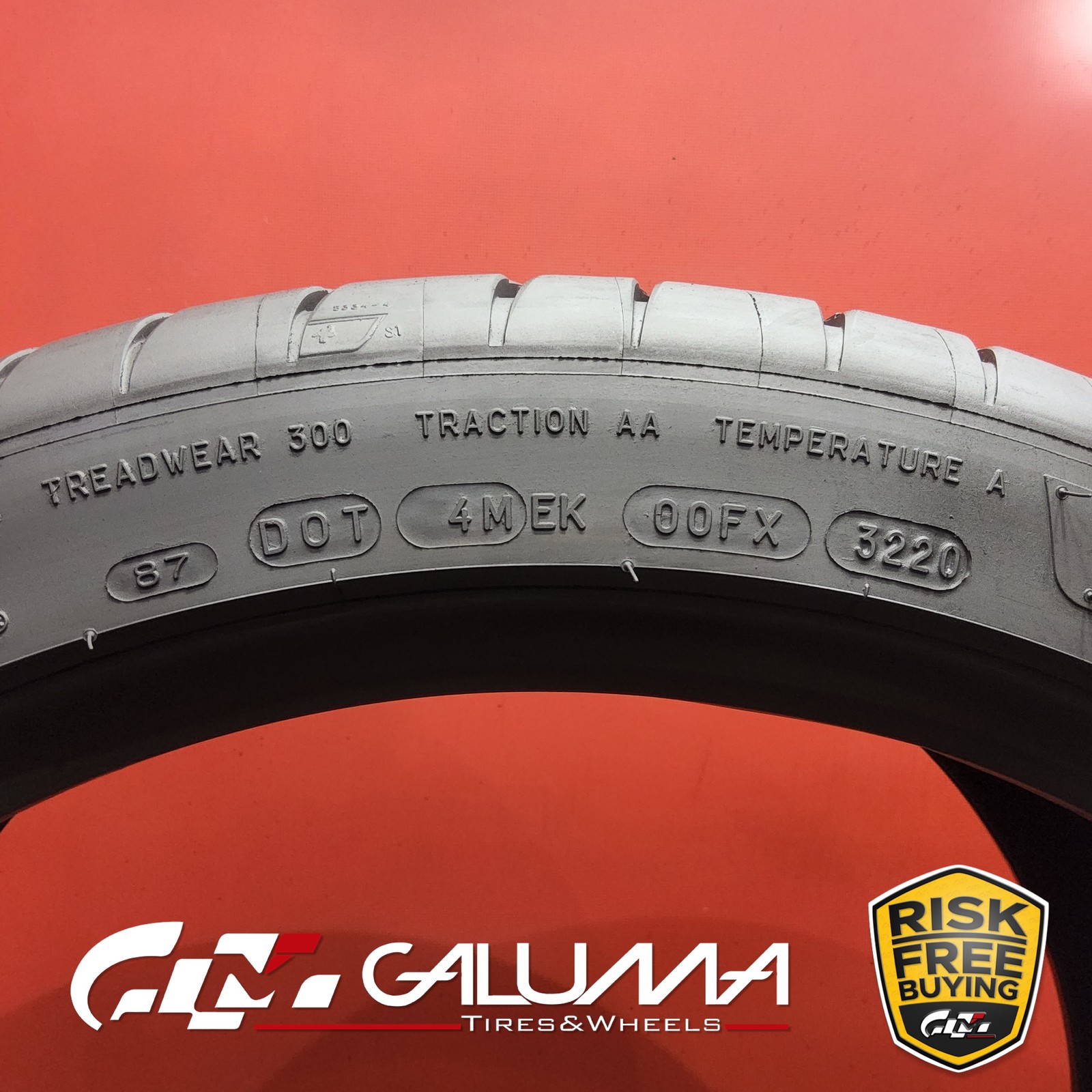 1 Tire LikeNEW Michelin Pilot Sport 4S (ZP) RunFlat 305/30ZR20 No Repairs #95892