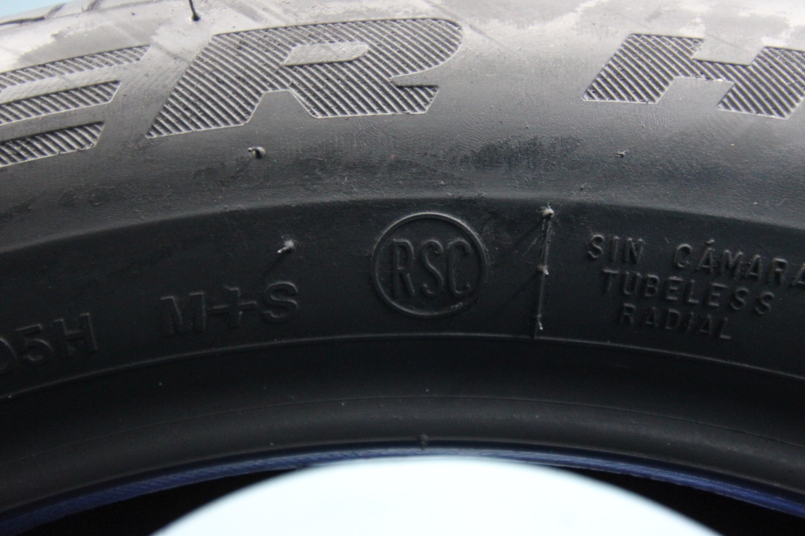 1 Used Bridgestone Dueler H/P Sport A/S RFT RSC 245/50R19 245/50/19 2455019 105H