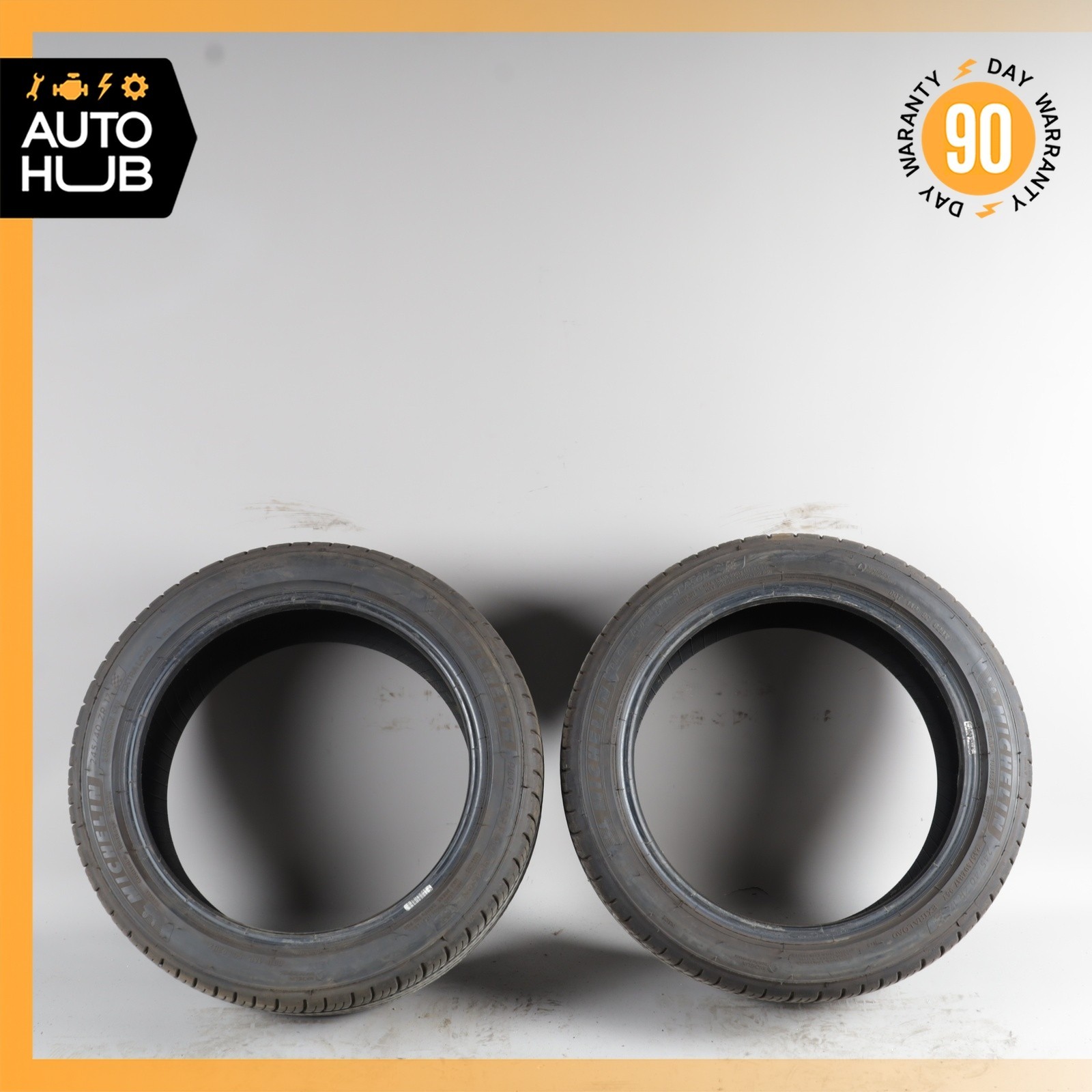 245/40ZR17 Michelin Pilot Sport All Season 4 245 40 17′ 95Y XL 8.5/32″ Set Of 2