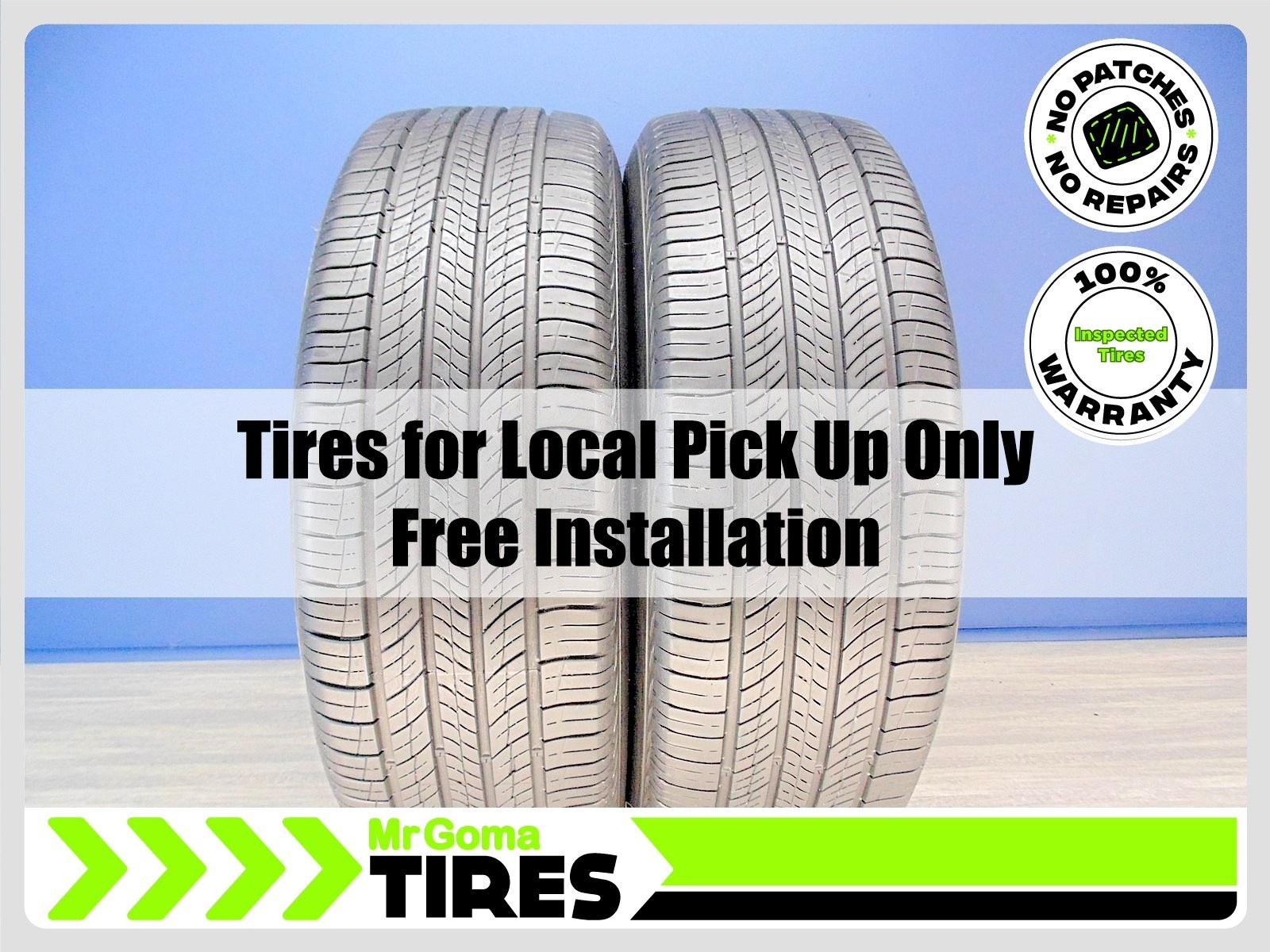 2 HANKOOK DYNAPRO HP2 KONTROL 235/65R17 USED TIRES 7.5/32 TREAD NO PATCH 2356517