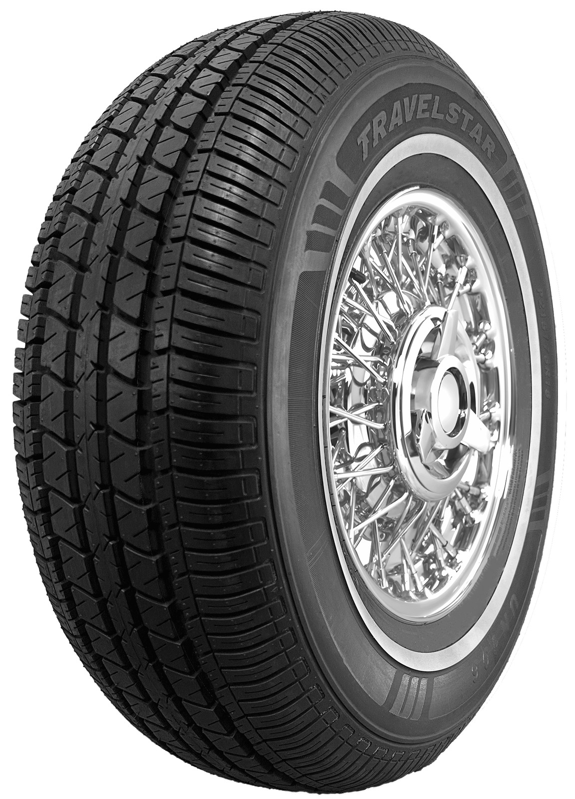 Travelstar UN106 155/80R13 79T 14mm White Wall A/S Radial Passenger Car Tire