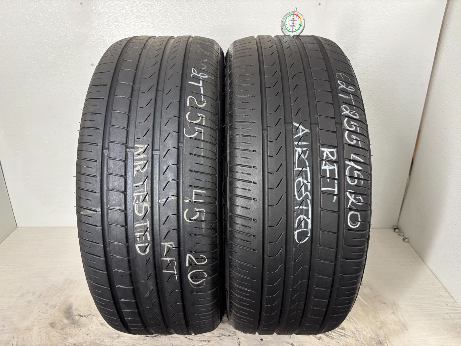 2 Tires 255 45 20 Pirelli Scorpion Verde Run Flat (60-70% Tread Left) 101W