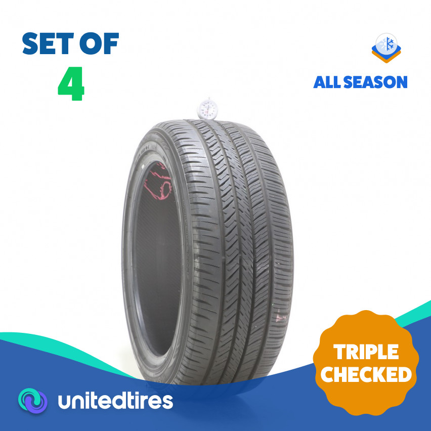 Set of (4) Used 235/45R18 Yokohama YK-GTX 94V – 7-9/32