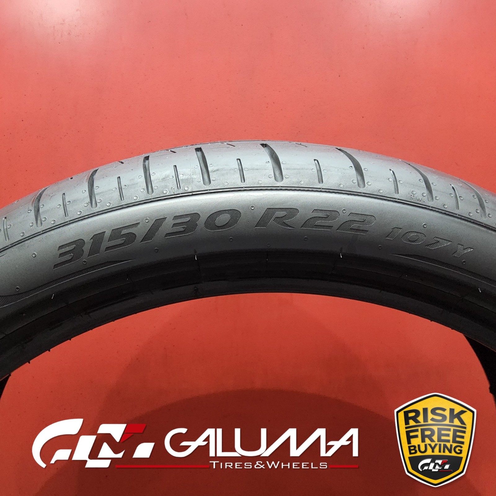 1 (One) Tire LikeNEW Pirelli P Zero PZ4 315/30R22 315/30/22 3153022 XL #88930