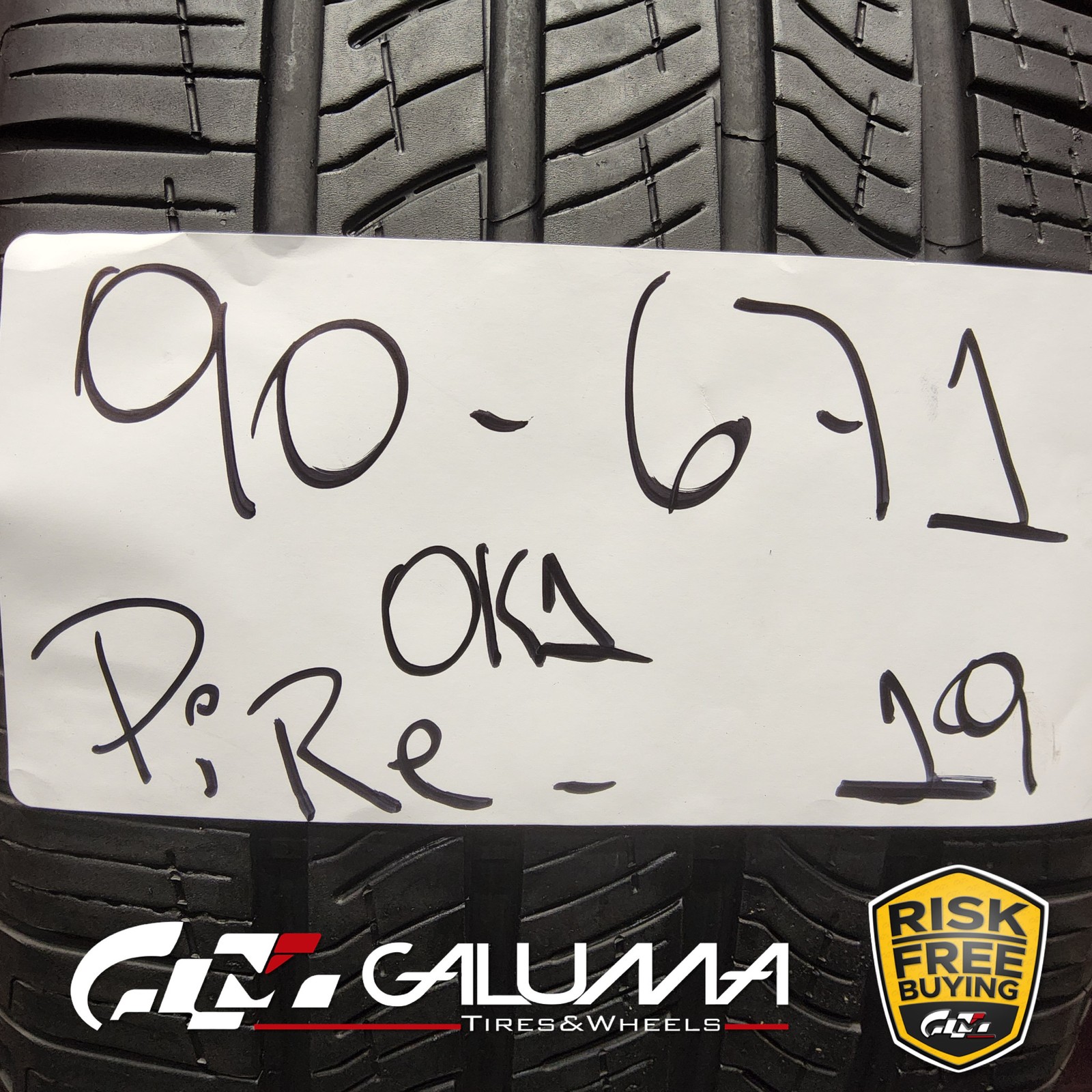 1 (One) Tire Pirelli P Zero MS Elect XL 245/50R19 245/50/19 2455019 105H #90671