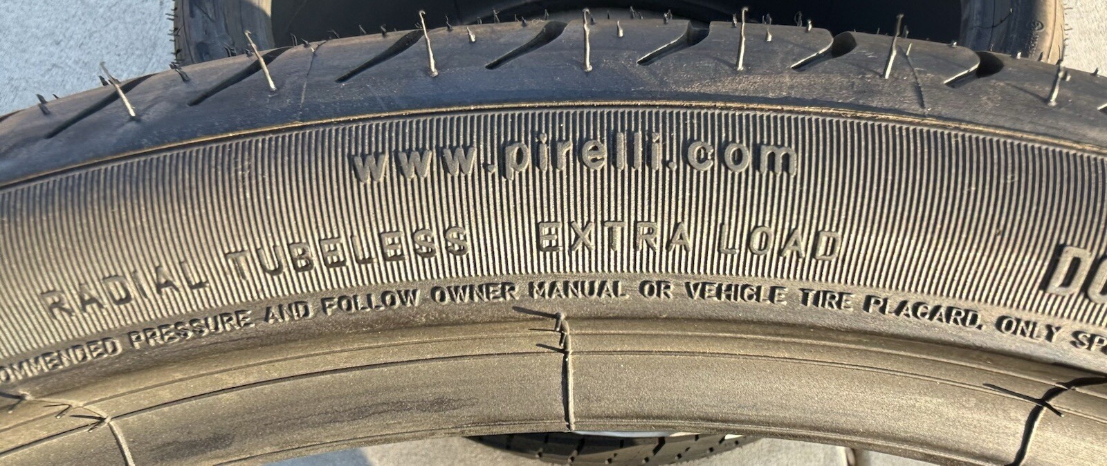 TWO BRAND NEW 335/25ZR22 105Y Pirelli P Zero Tires Like Michelin Pilot Sport 4S
