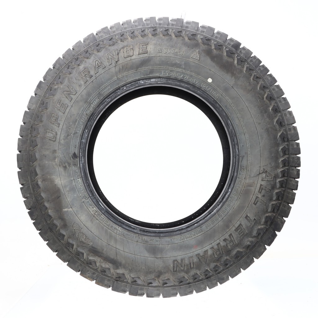 Used LT 285/75R17 Mazama Open Range A/T SQM-3 121/118S – 10/32