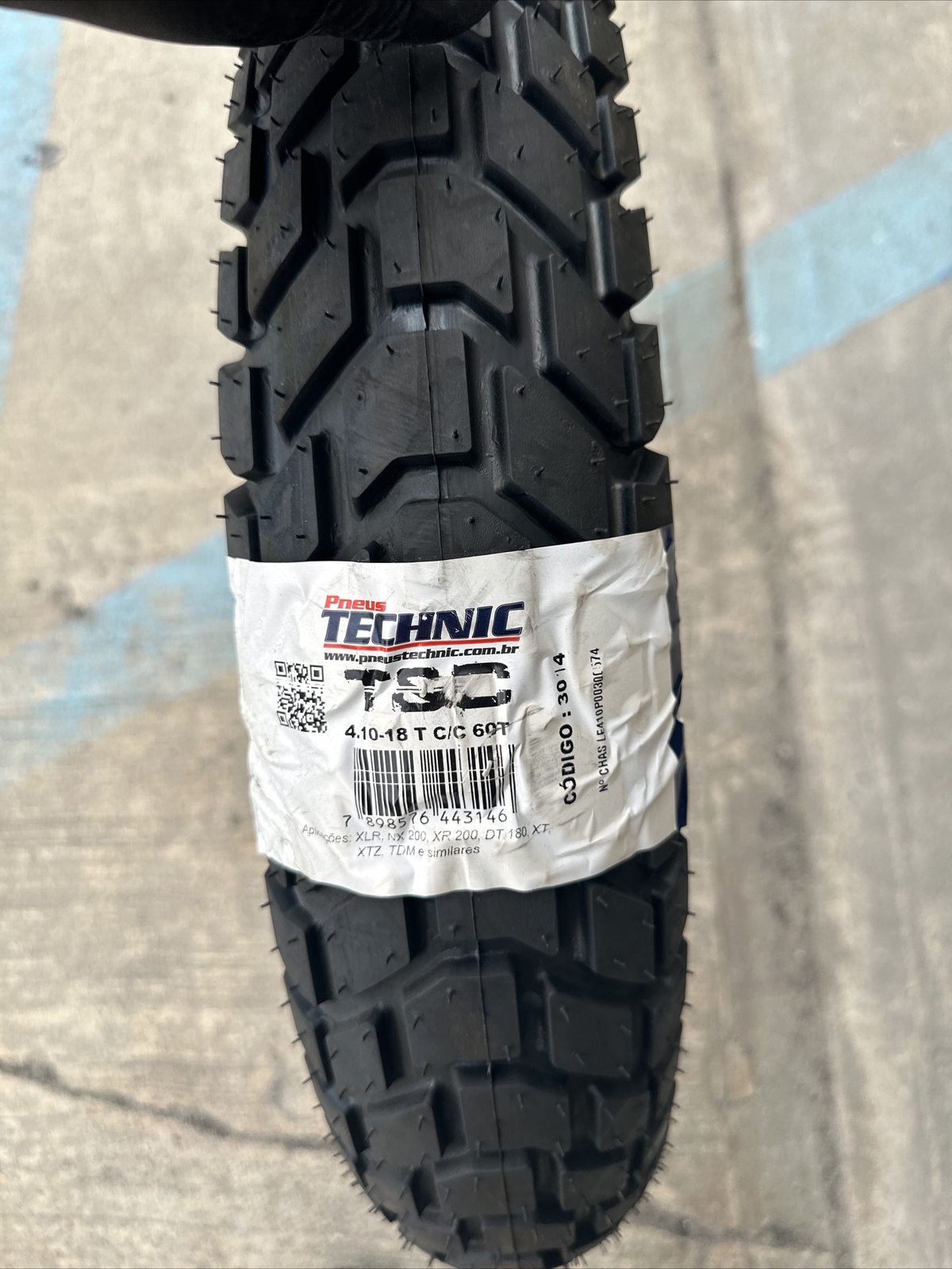 PNEUS TECHNIC T&C 4.10-18T C/C 60T