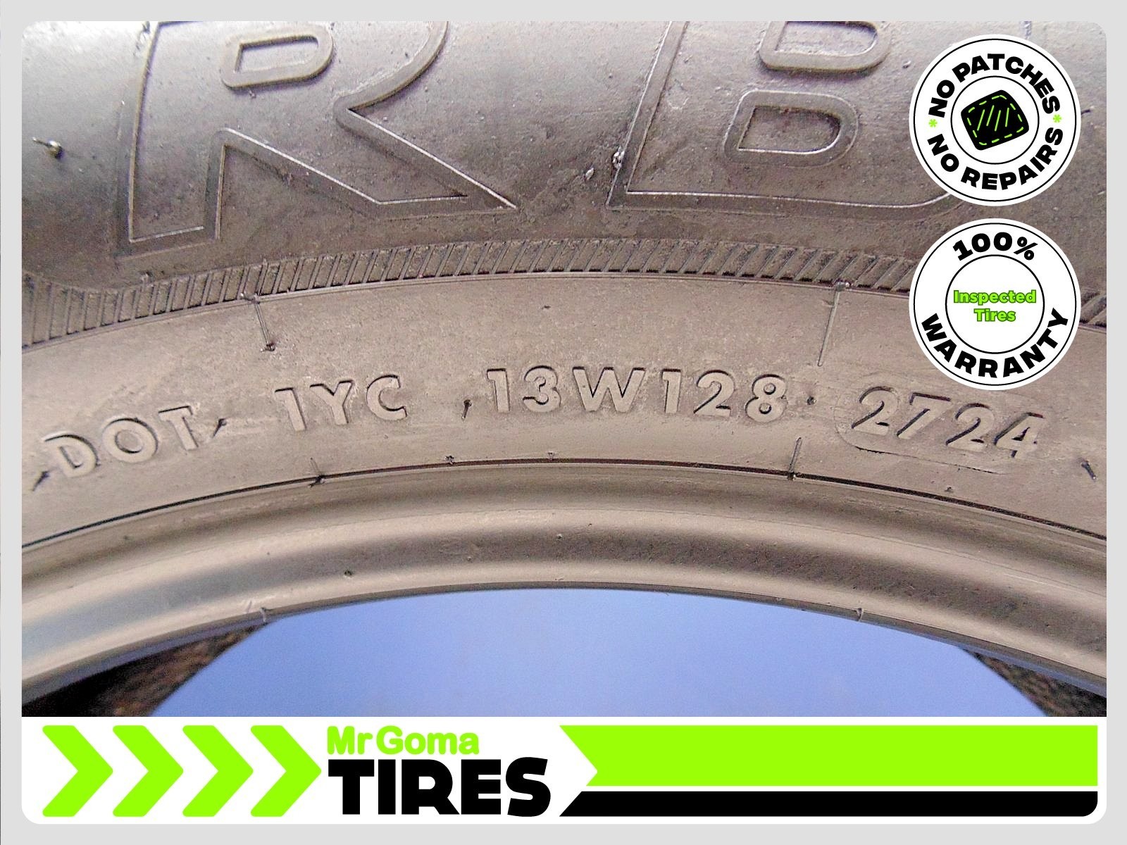 2 IROMAN RB-SUV XL 255/55R20 USED TIRES 8.8/32 TREAD 110H NO PATCHES 2555520
