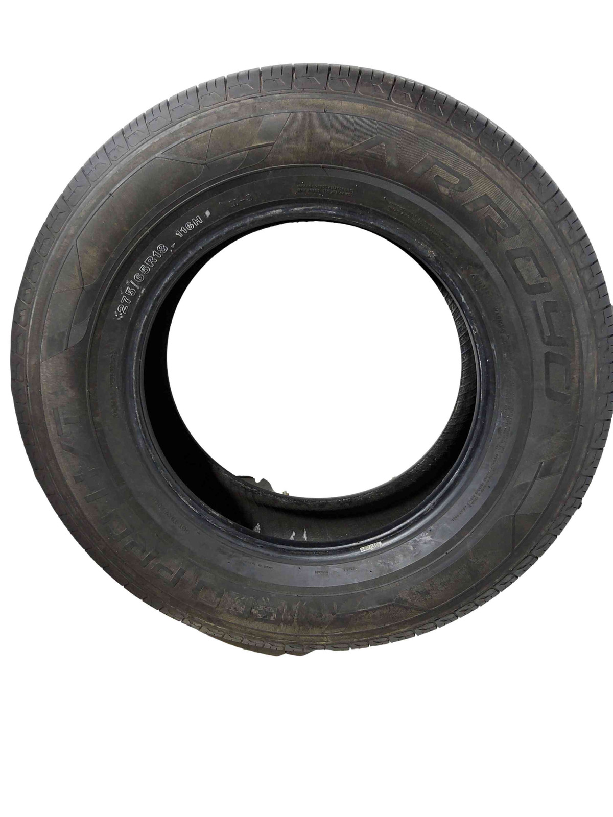 P275/65R18 Arroyo Eco Pro H/T 116 H Used 9/32nds