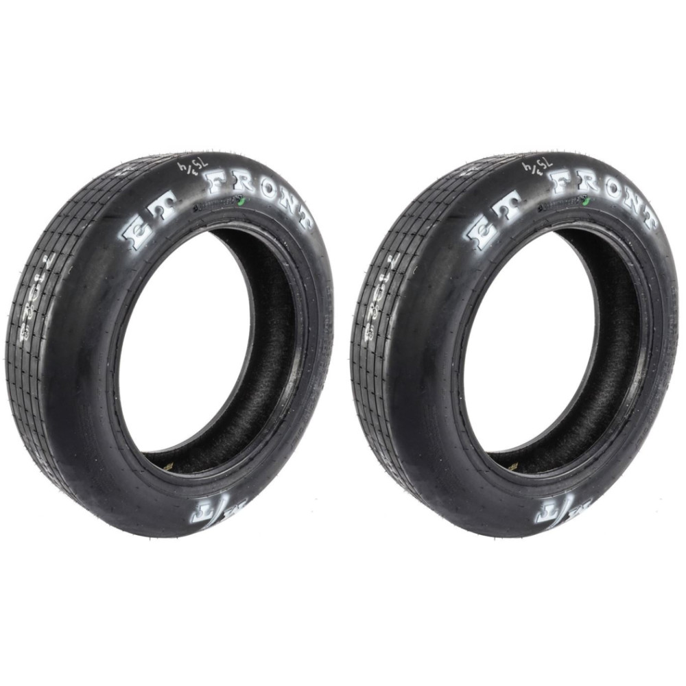 Mickey Thompson 250926 Set of 2 24.00 x 4.50-15 ET Front Drag Racing Tires