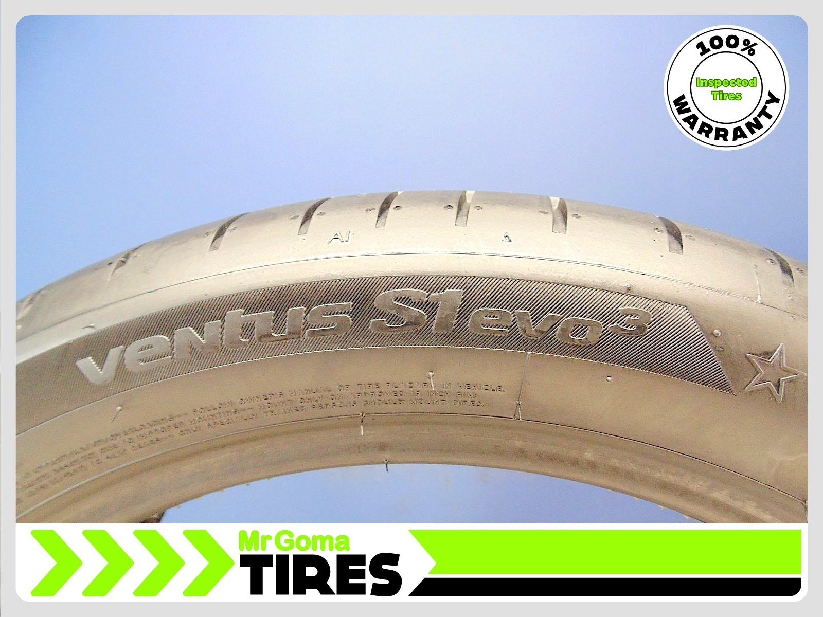 2 HANKOOK VENTUS S1 EVO3 XL 255/40R19 USED TIRES 7.3/32 TREAD 100Y 2554019