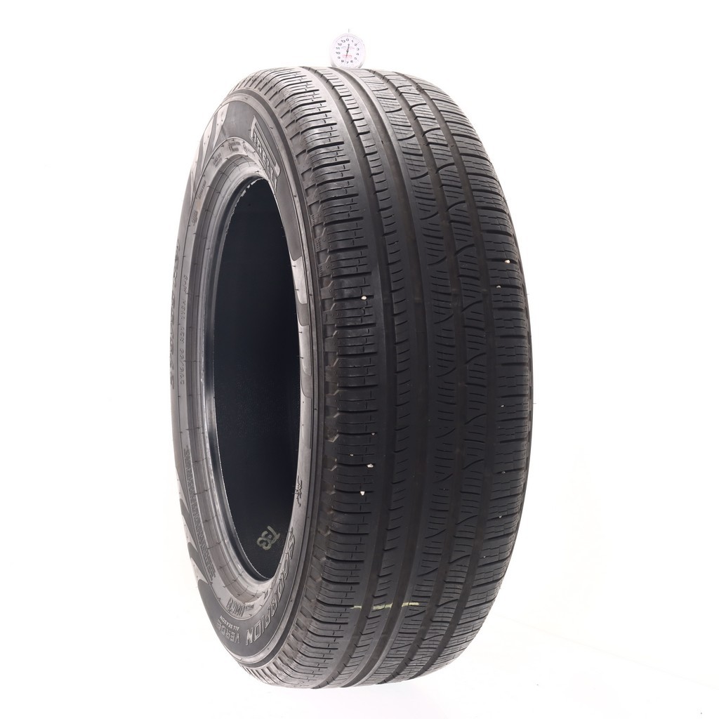 Set of (4) Used 275/55R21 Pirelli Scorpion Verde RIV ELECT 116H – 6-7.5/32