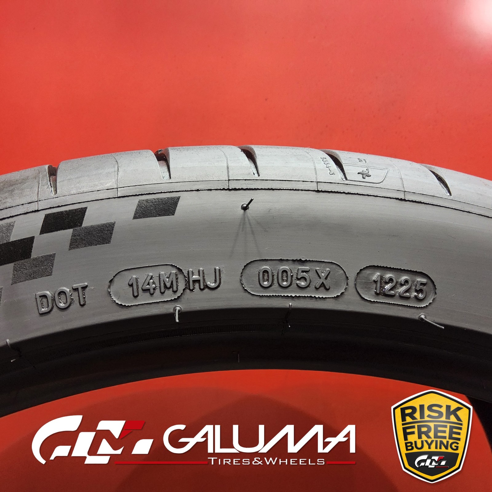 Set of 2 Tires Michelin Pilot Sport 4S ★ XL 315/30ZR22 107Y No Repairs #96263