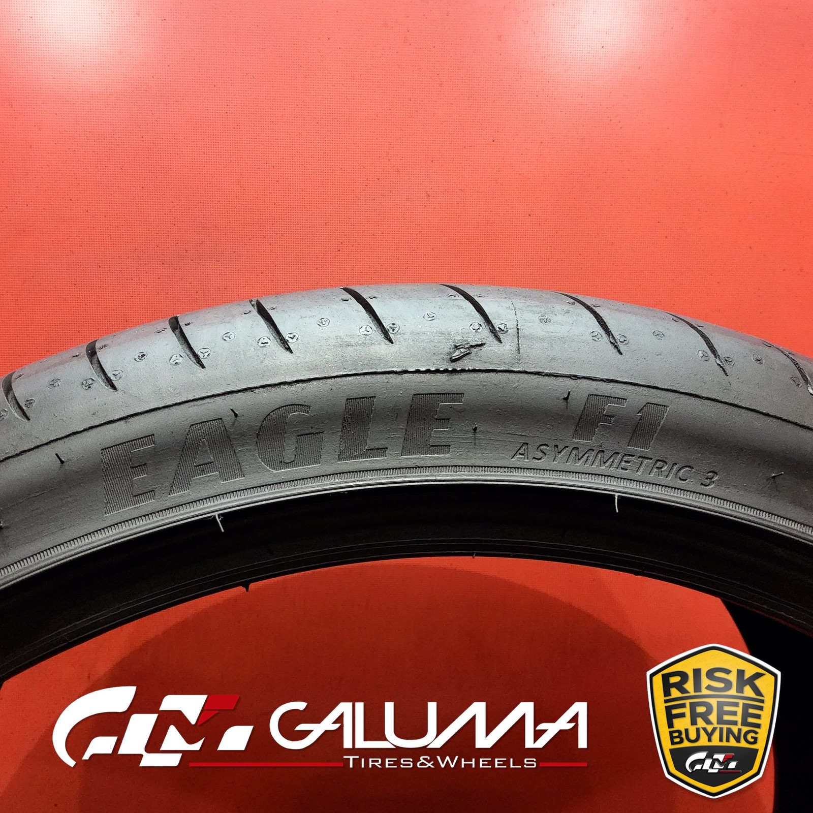 Set of 2 Tires LikeNEW Goodyear Eagle F1 Asymmetric 3 305/30ZR21 305/30/21 88203