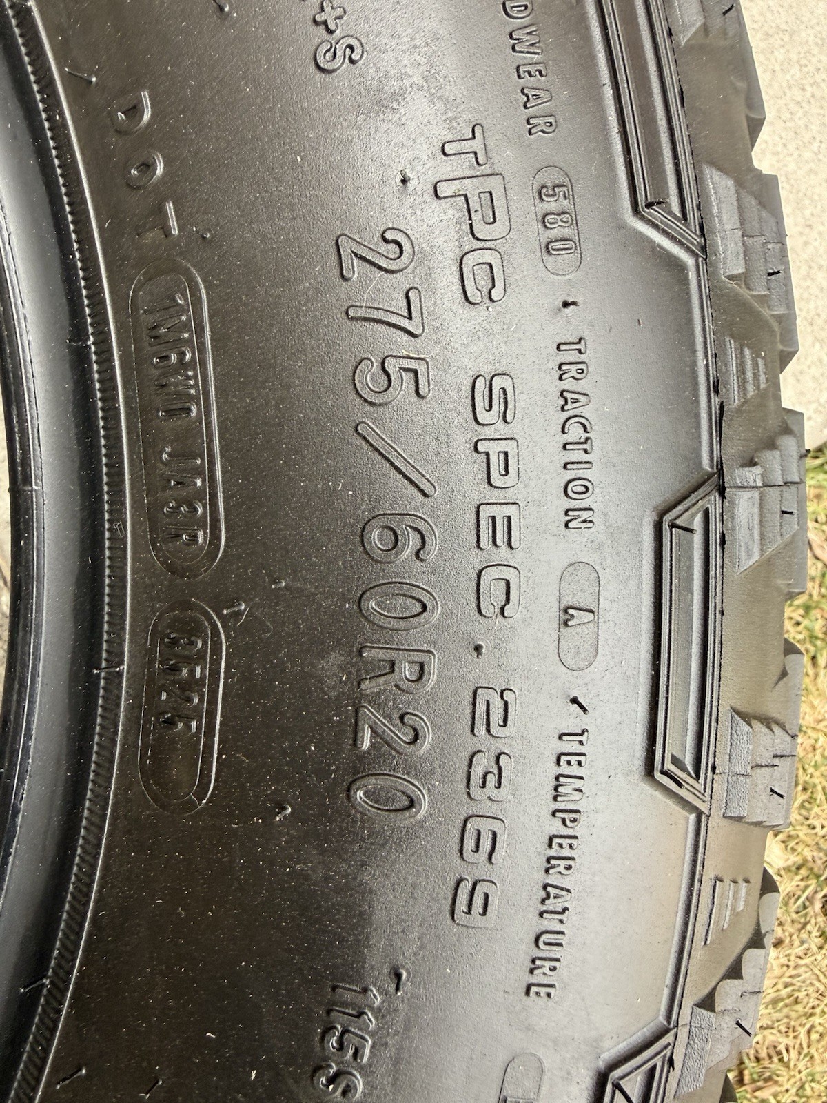 Used 275/60R20 Goodyear Wrangler HP 114S – 7.5/32 (GYQ5)