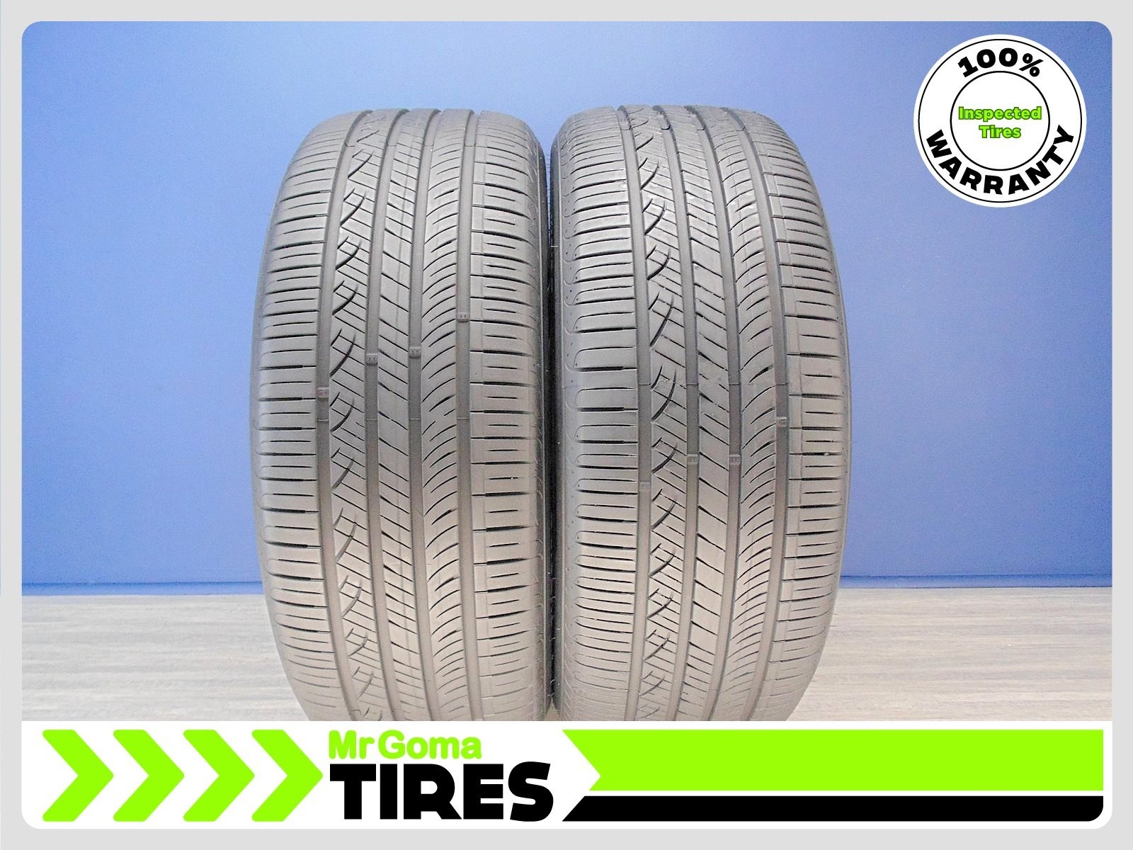 2 HANKOOK VENTUS S1 NOBLE 2 KONTROL 245/50R20 USED TIRES 8.0/32 TREAD 102V