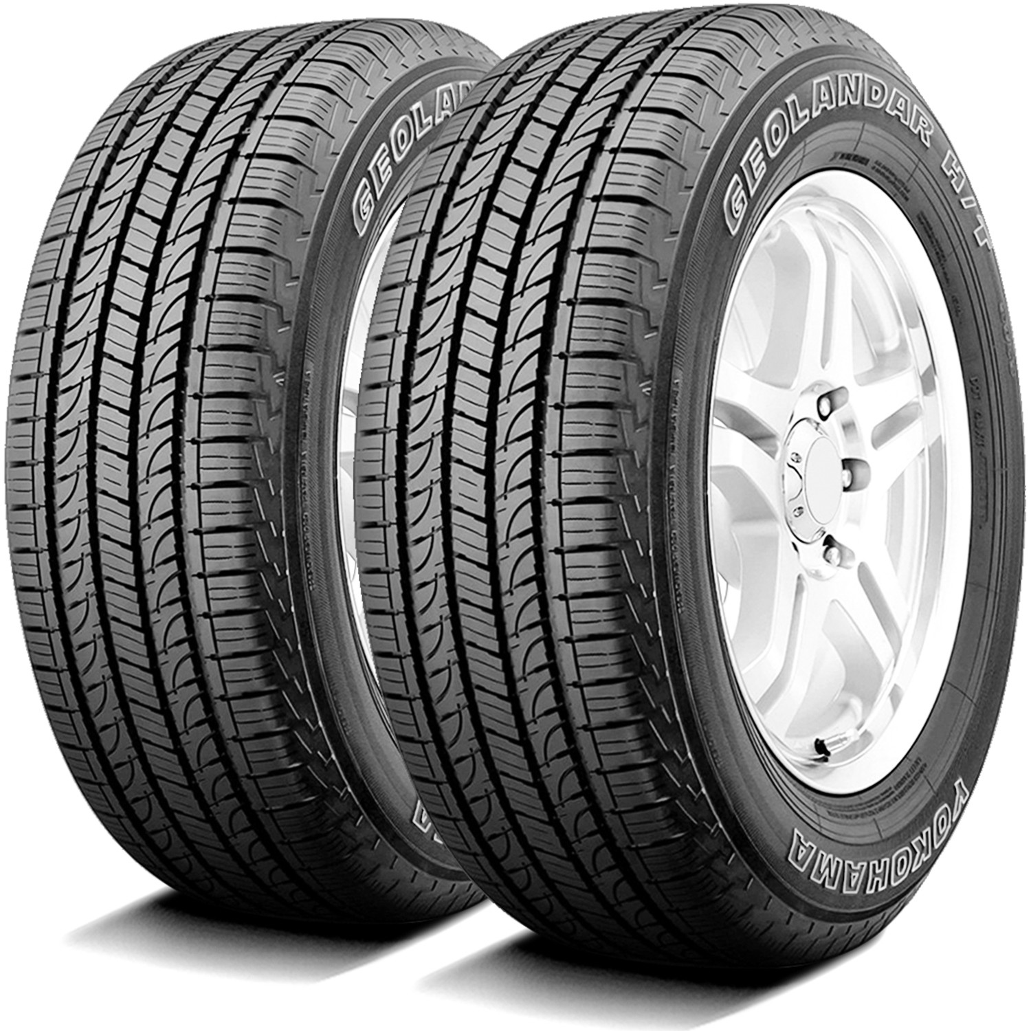 4 Tires Yokohama Geolandar H/T G056 265/70R16 111T A/S All Season