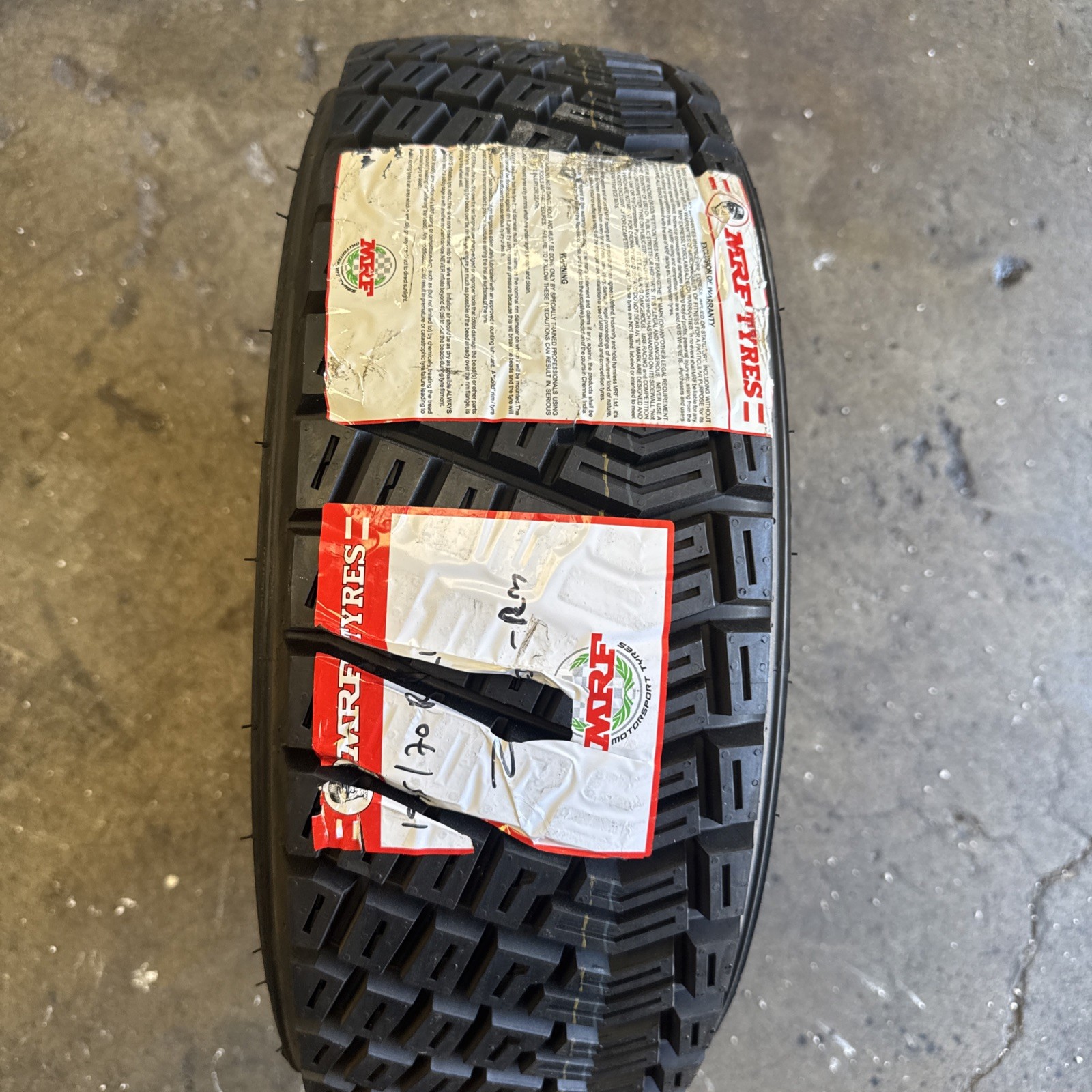1New 195/70R13 MRF ZDM3 r 89S Motorsport tyres