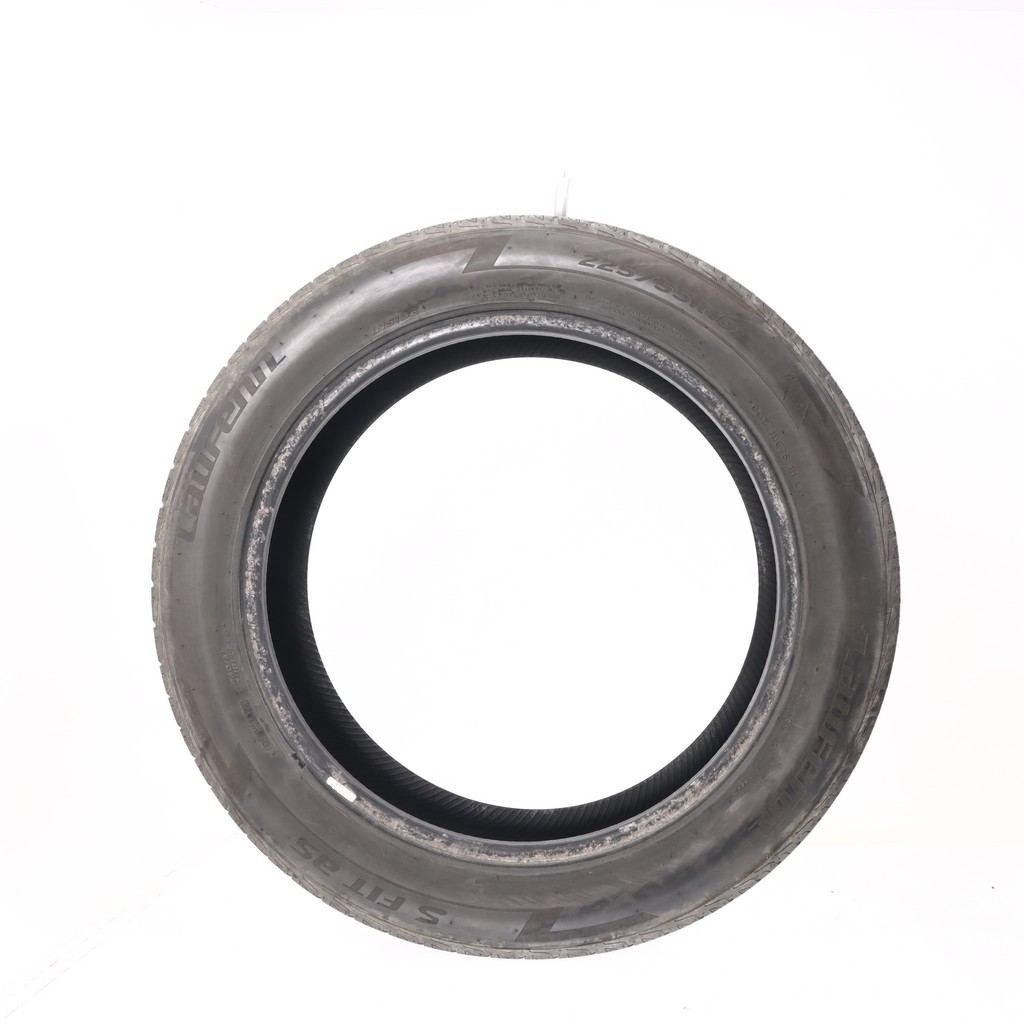 Set of (4) Used 225/55R19 Laufenn S Fit AS 99V – 5-7/32
