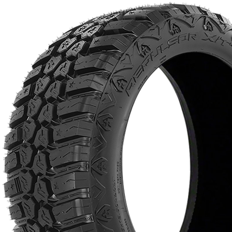 4 RBP Repulsor X/T RX 33×12.50×15 108Q Mud Tires Truck [ Load Range C, 6 PLY ]