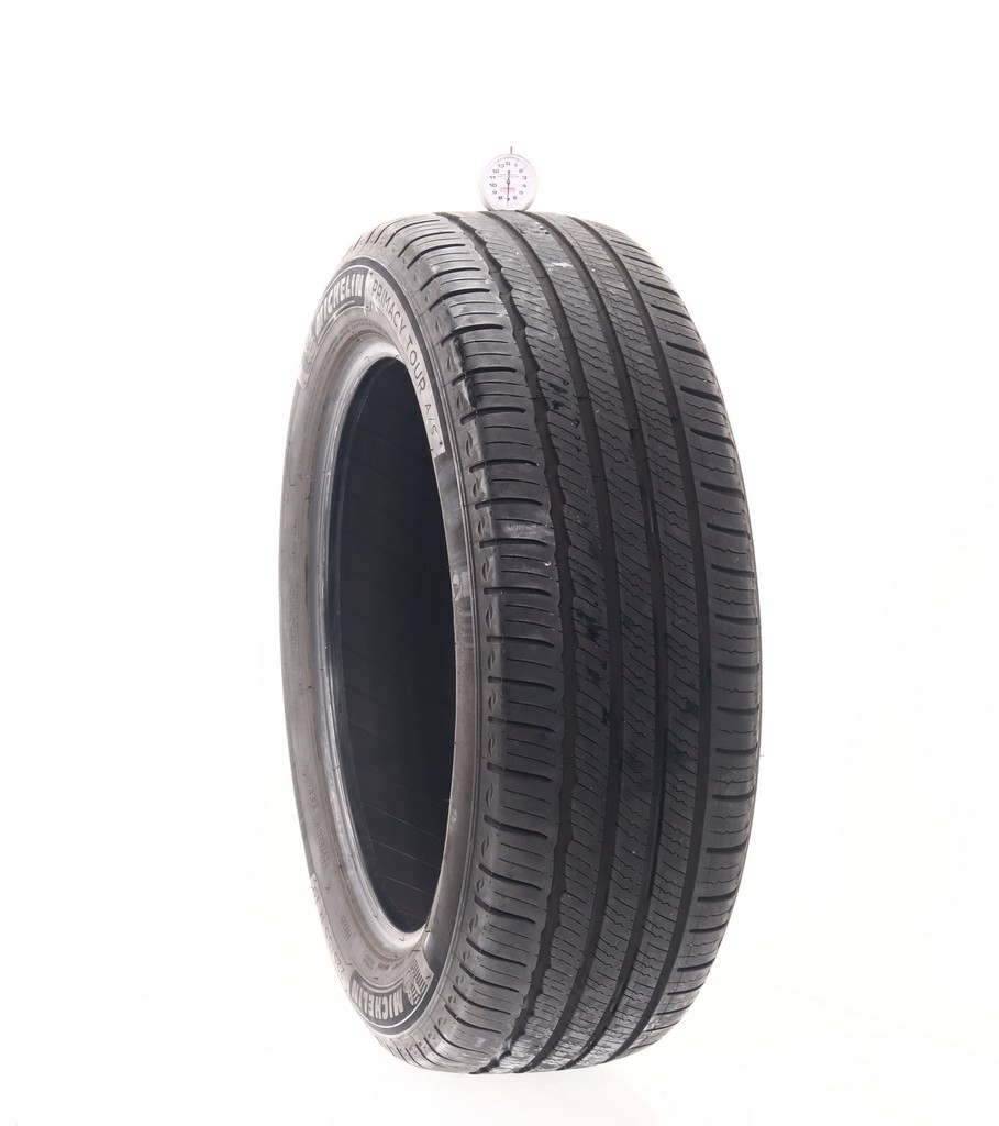Set of (4) Used 225/55R19 Michelin Primacy Tour A/S 99V – 5.5-7/32 (1A92C)