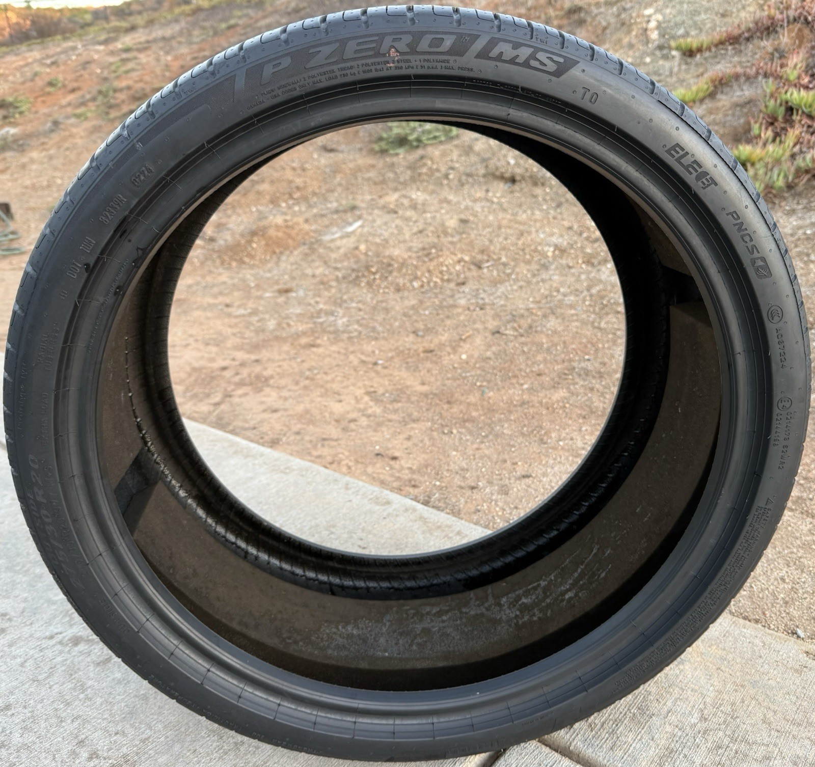 4X NEW Pirelli P Zero MS T0 Tesla ELECT NCS All Season 2X 235/35R20 2X 275/30R20