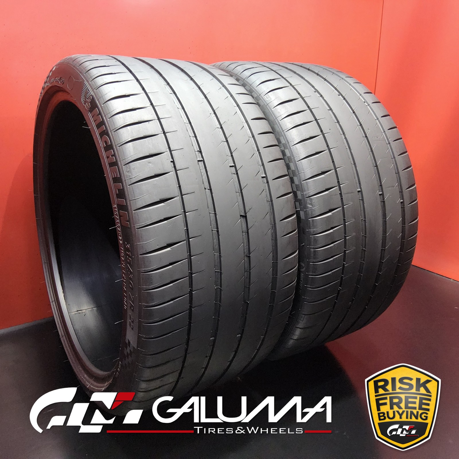 Set of 2 Tires Michelin Pilot Sport 4S ★ XL 315/30ZR22 315/30/22 3153022 #95743