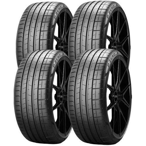 (QTY 4) 315/30R22 Pirelli P-Zero PZ4 Luxury 107Y XL Black Wall Tires